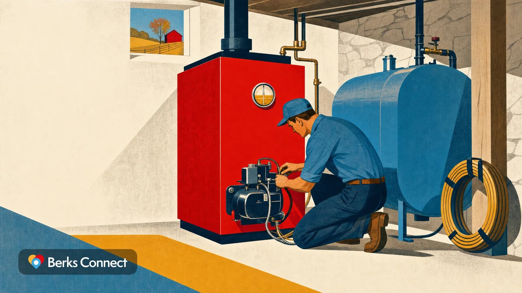 Oil Heat Heritage Comfort Plan, $180 a Year or $15 a Month