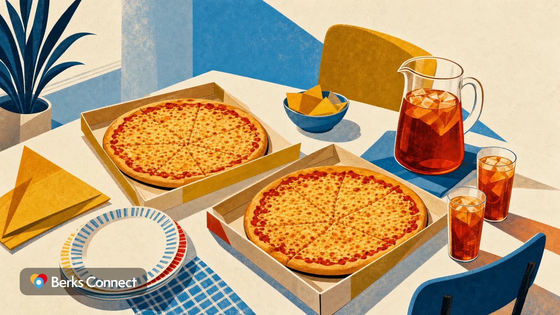 2 Large Cheese Pizzas for $24.50 Every Day