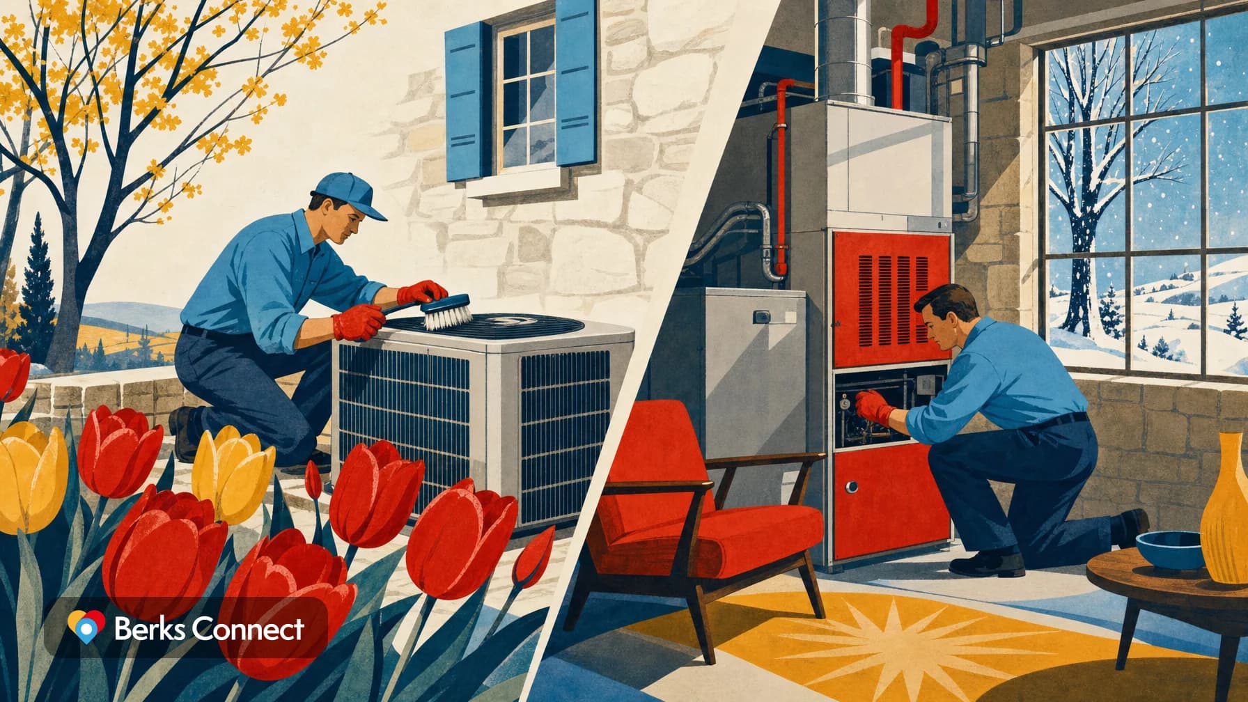 Comfort Club Plus: Spring and Fall Visits, 15% Off Repairs