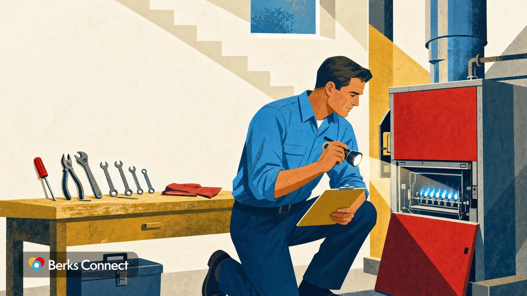 One Maintenance Visit a Year with Priority Scheduling