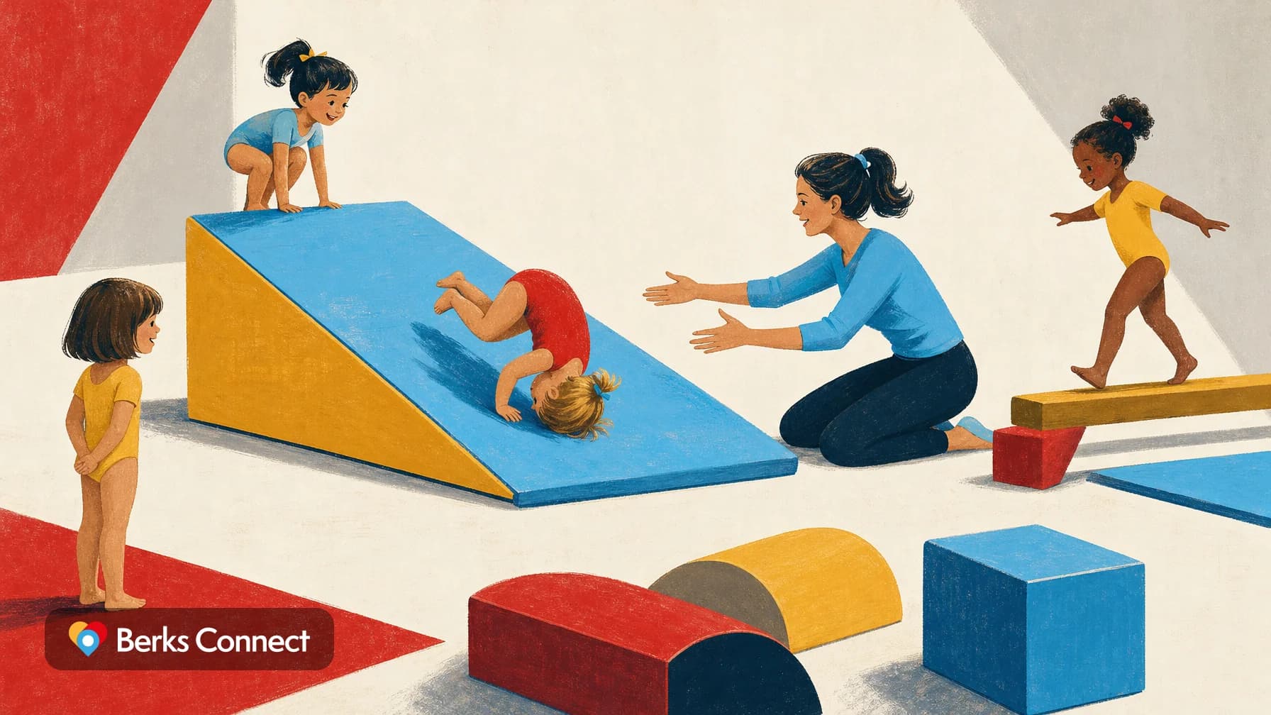 Tiny Tumble Ages 3 to 6, $70 per Month Mondays and Tuesdays