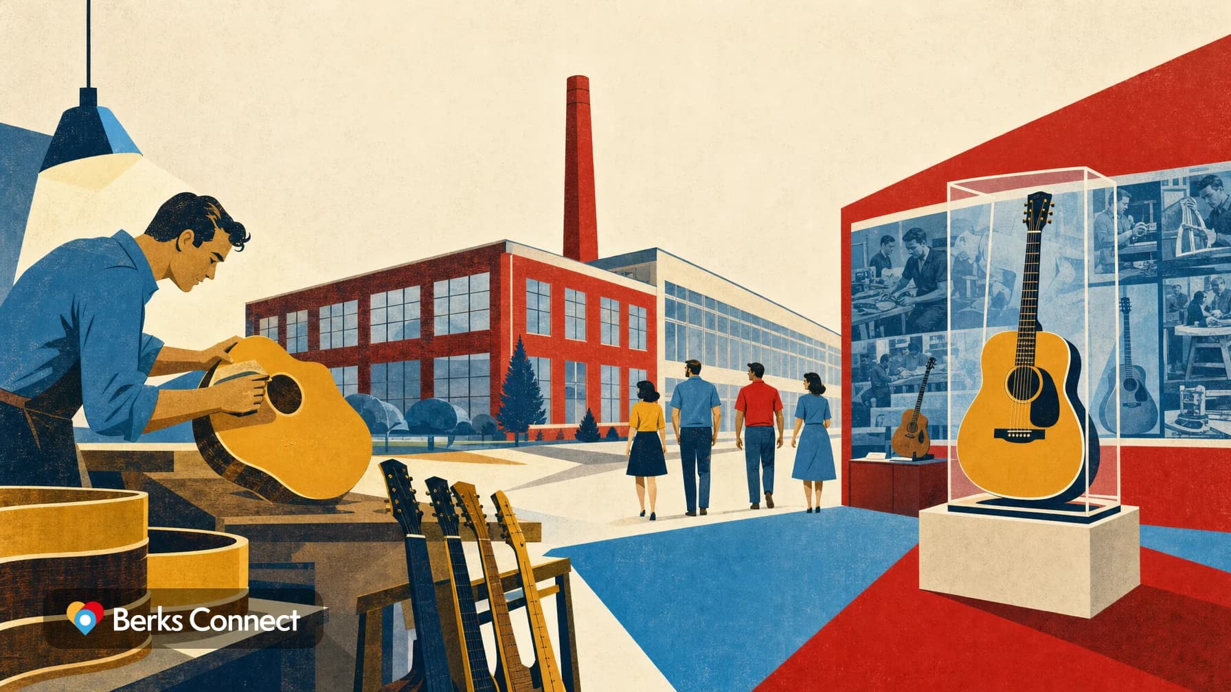 Martin Guitar Factory Tour and Museum