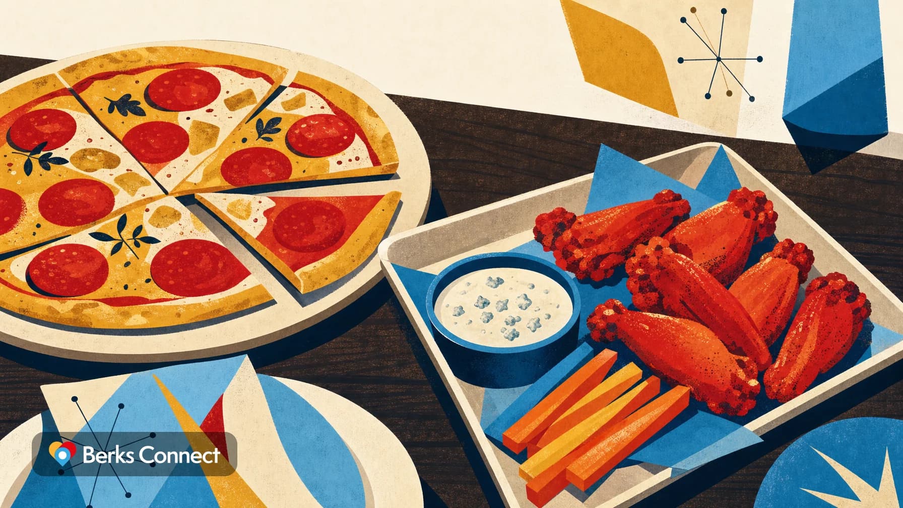 Large Round Cheese Pizza and 1 Dozen Wings for $24.99