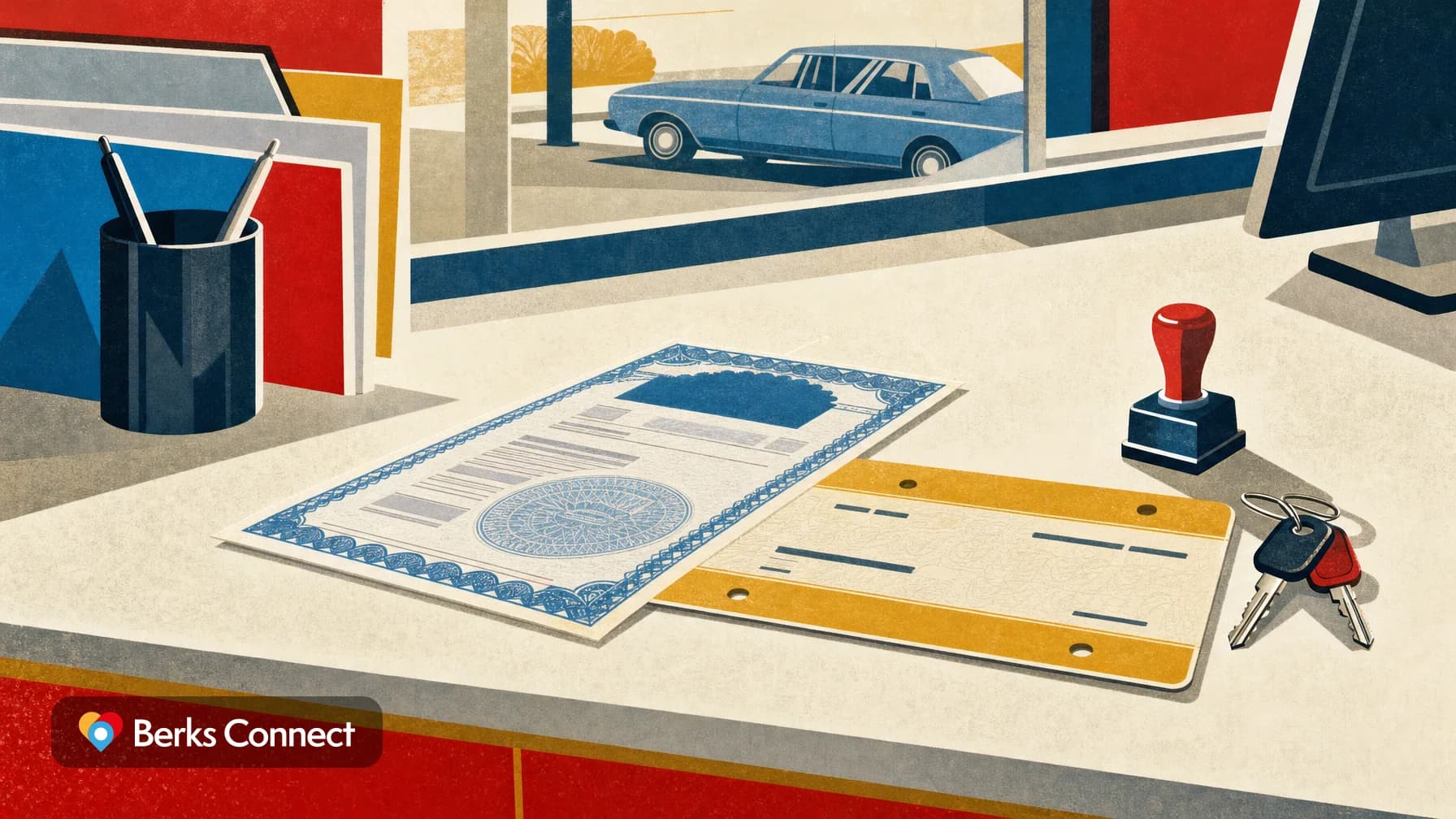 Image for Buying a Used Car in PA: Title, Tags and Sales Tax in Berks