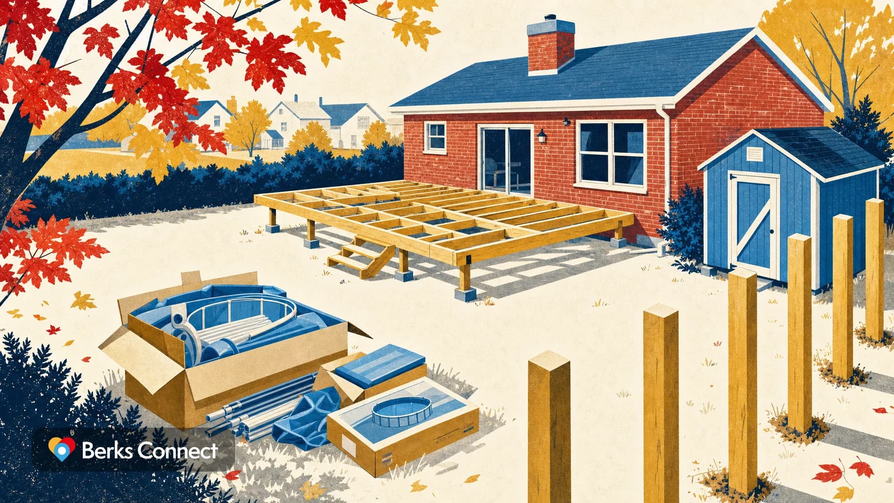 Image for Do I Need a Permit? Decks, Sheds, Fences, Pools in Berks