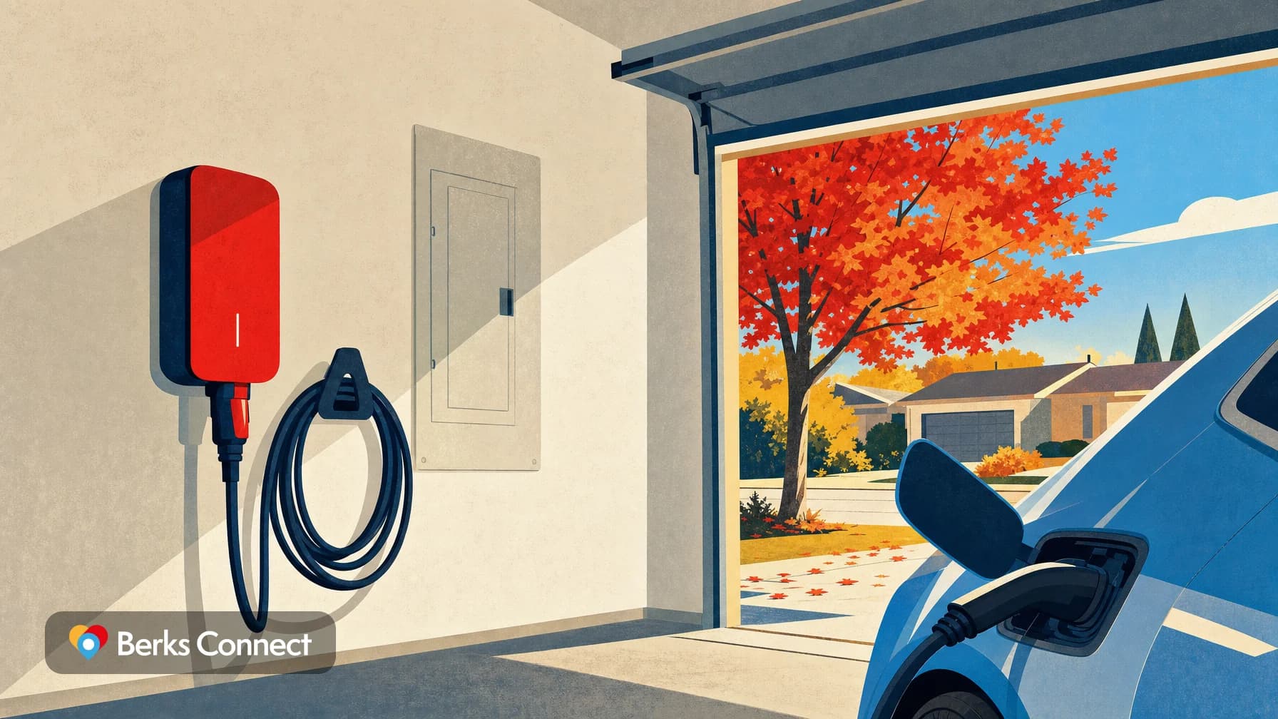 EV Charger Installation Cost in Berks County, and the Credit