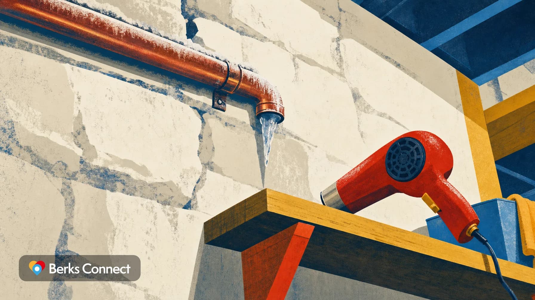 Image for Frozen Pipes in Berks County: Prevention and When One Bursts