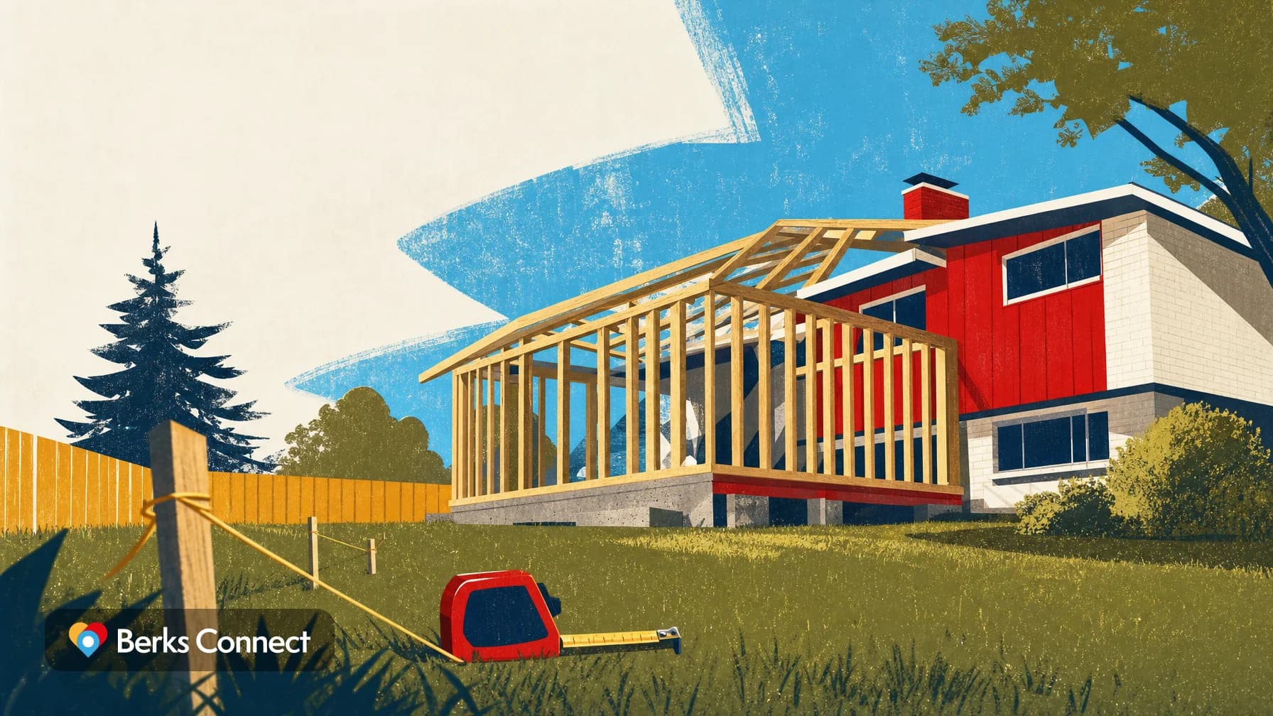 Home Addition Cost in Berks County, and What the Township Will Ask