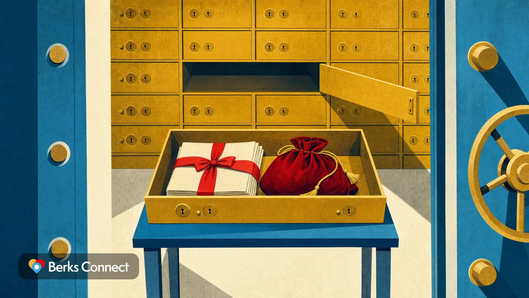 Safe Deposit Box Cost in Berks County and What to Keep