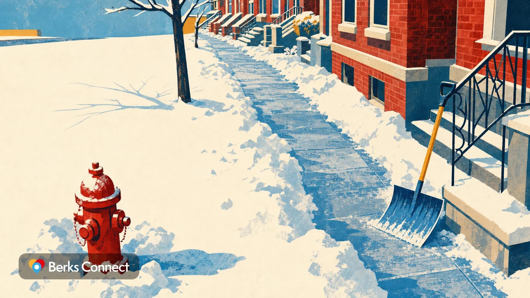 Image for Sidewalk Snow Removal Rules in Berks County, Town by Town