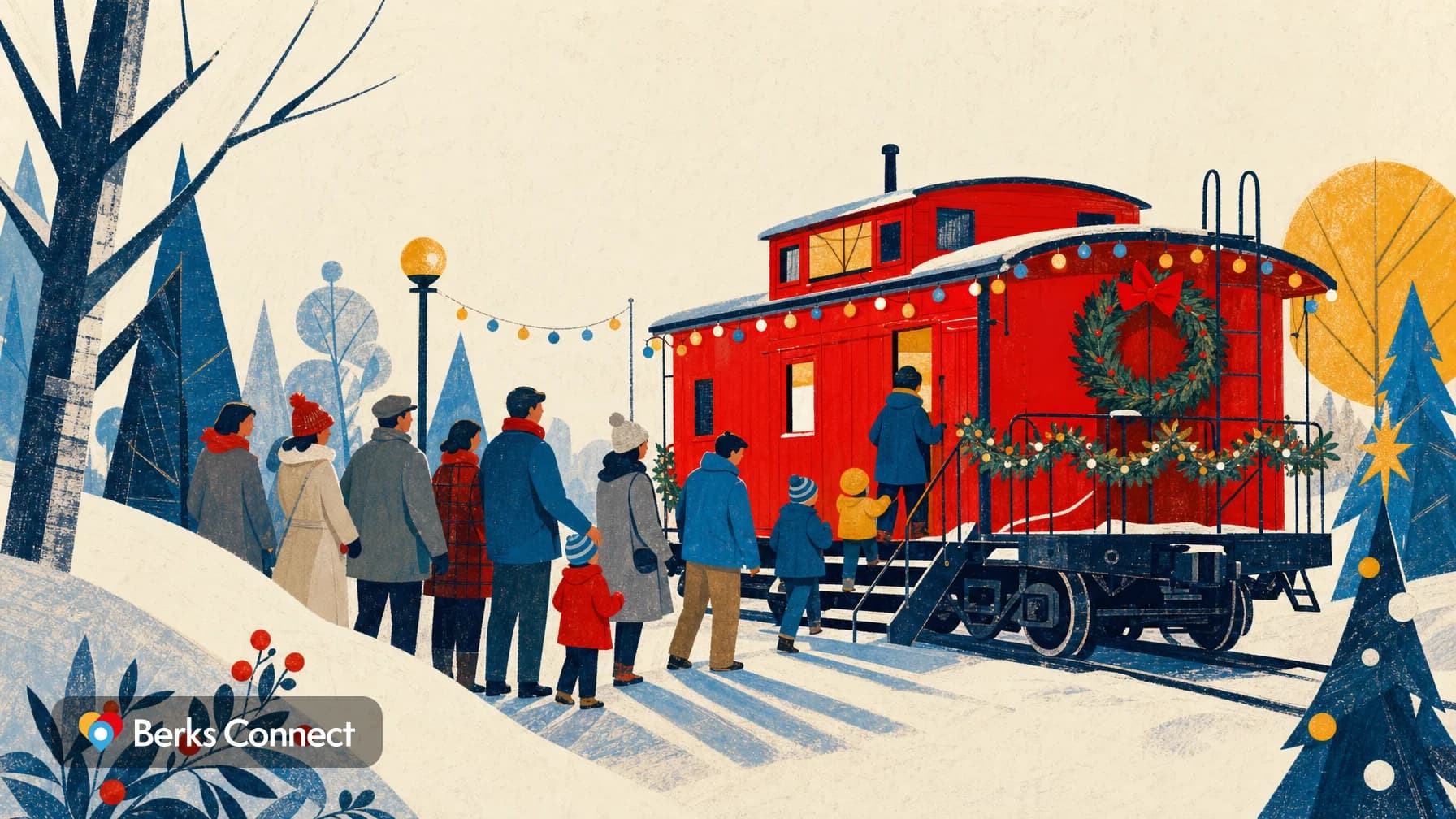 A Red Caboose Christmas in Spring Township