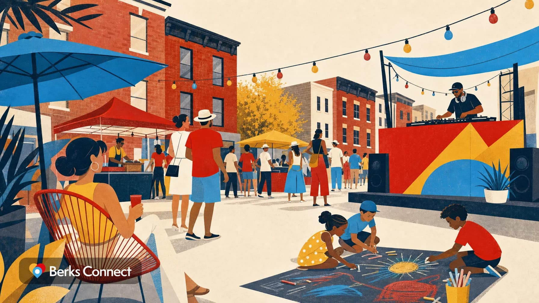 Reading First Friday Block Parties