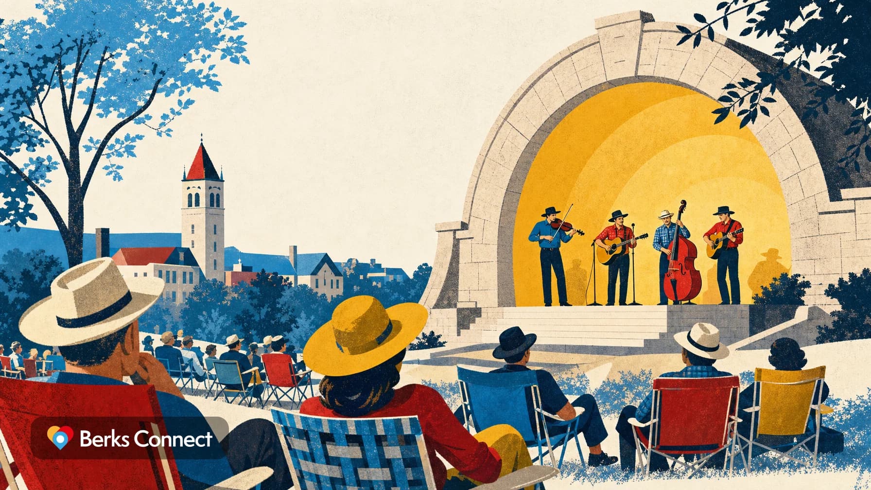 RESCHEDULED: The Cramer Brothers in the Kutztown Park Band Shell