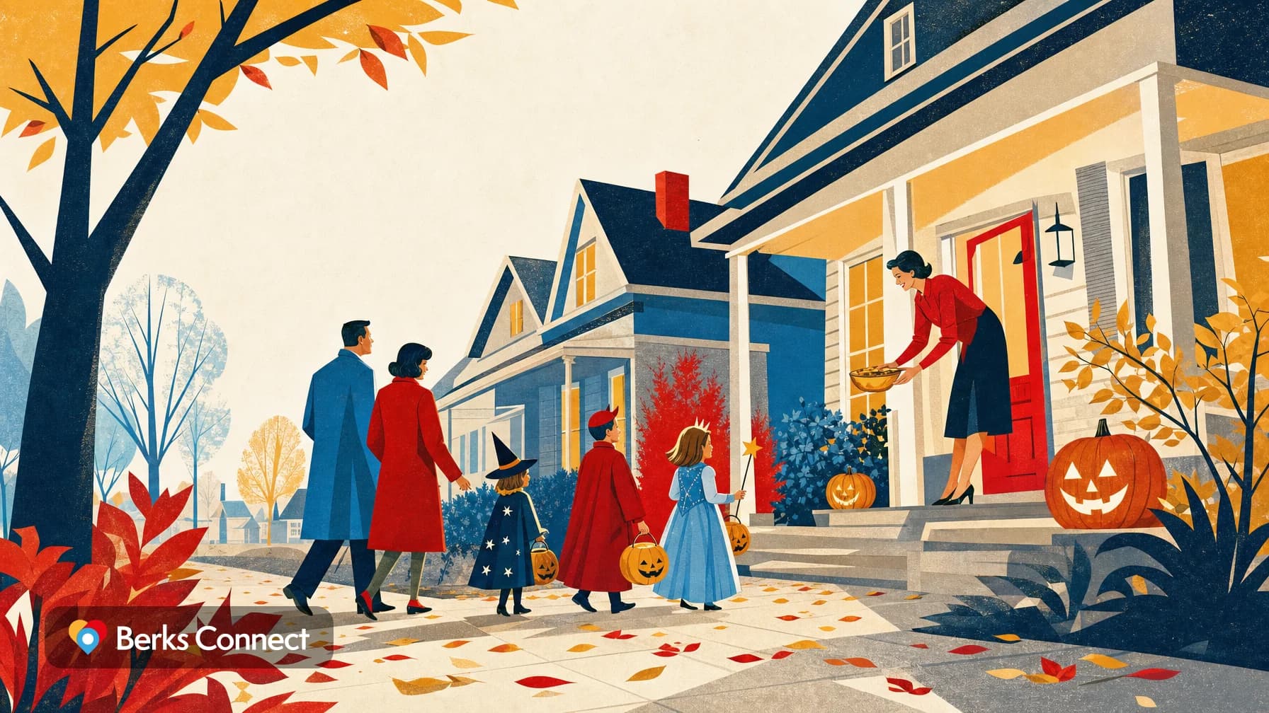 Trick-or-Treat Night in Fleetwood Borough