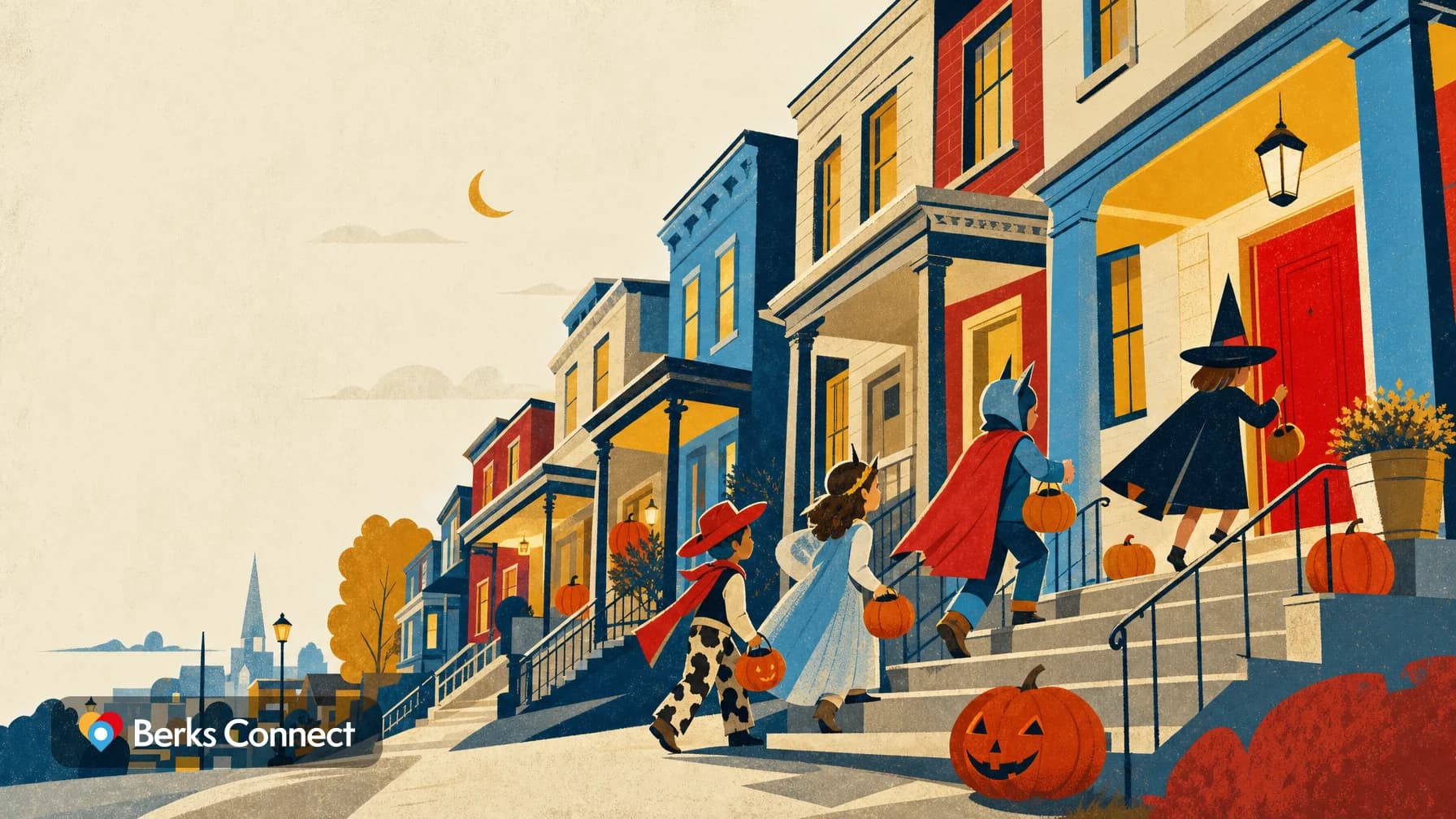 Trick-or-Treat Night in Mohnton Borough