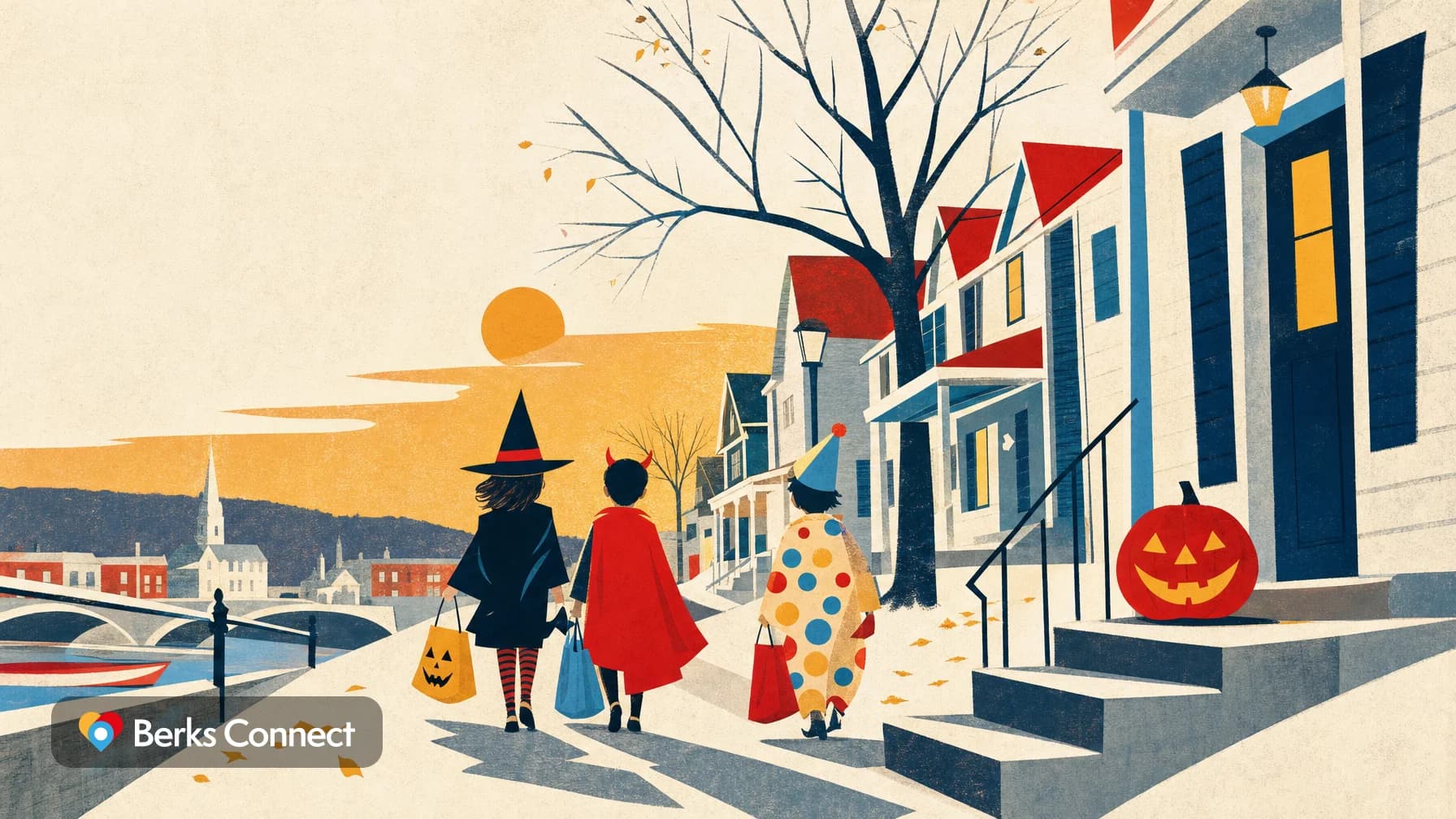 Trick-or-Treat Night in Shoemakersville Borough