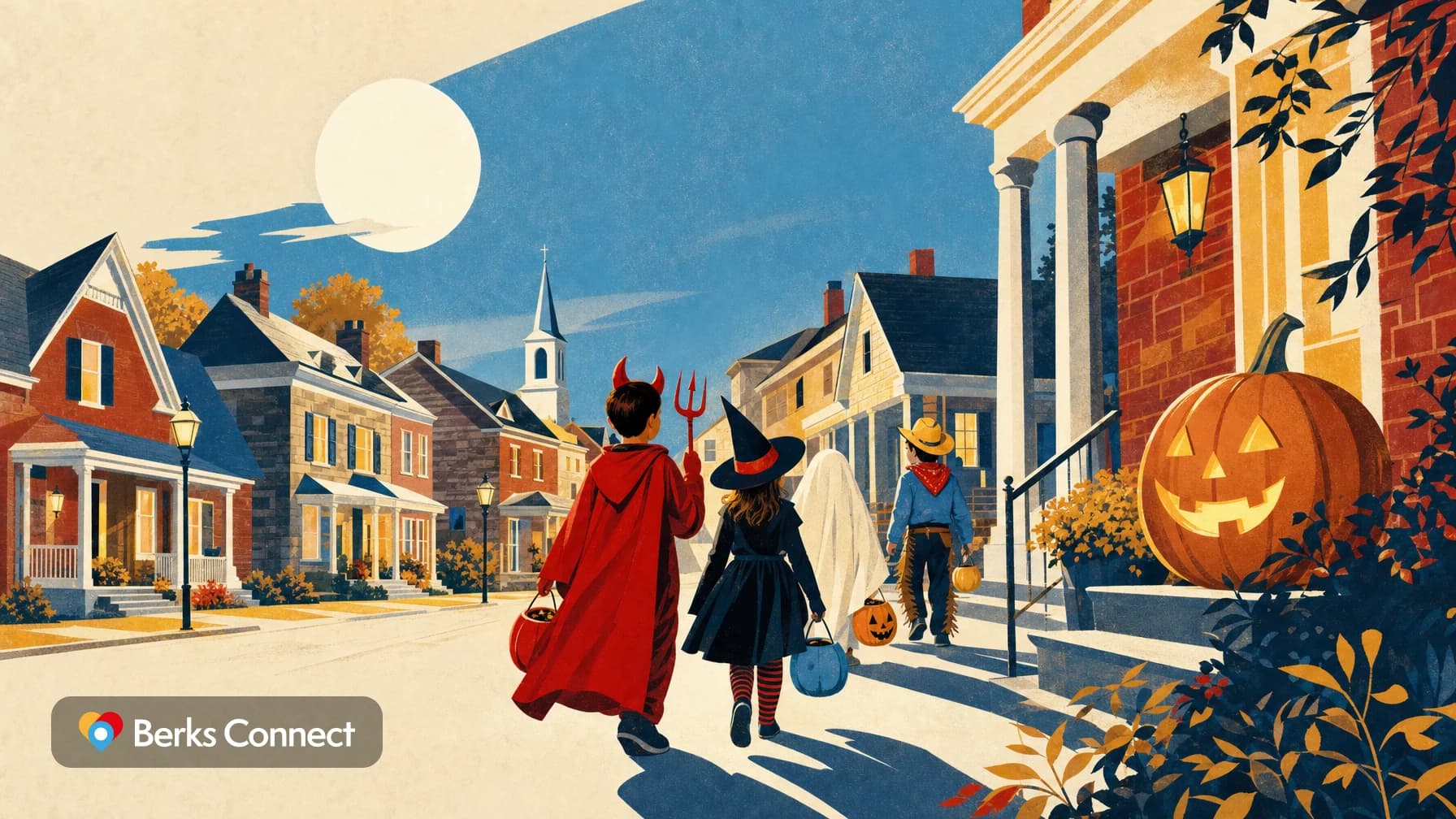 Trick-or-Treat Night in Womelsdorf Borough