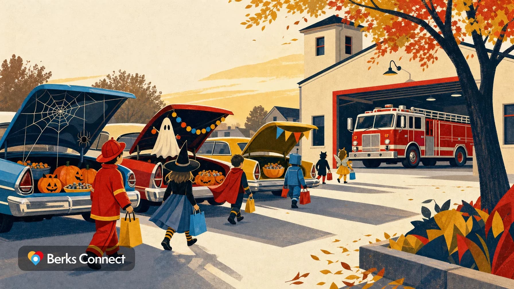 Trunk or Treat at the Cumru Township Fire Station