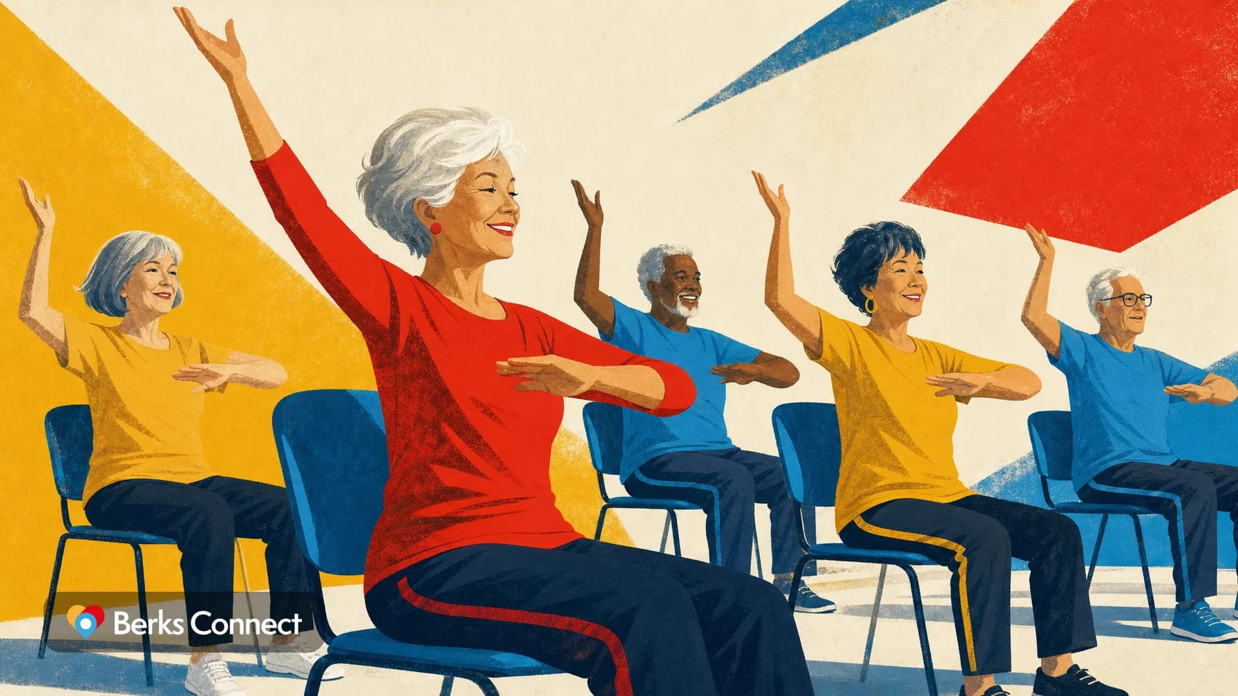 Chair Zumba Class at Berks Encore Strausstown