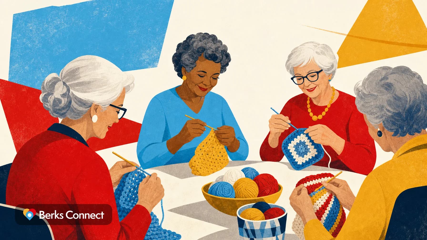 Crochet with May at Berks Encore Mifflin