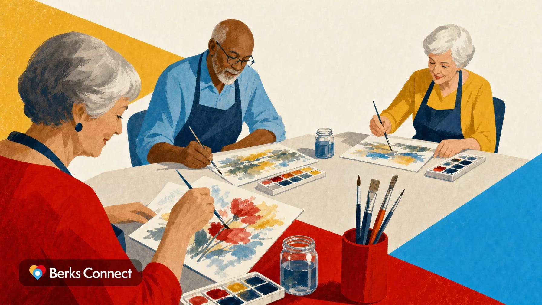 Image for ‘Let’s Make Art’ Learn to Watercolor Painting Series