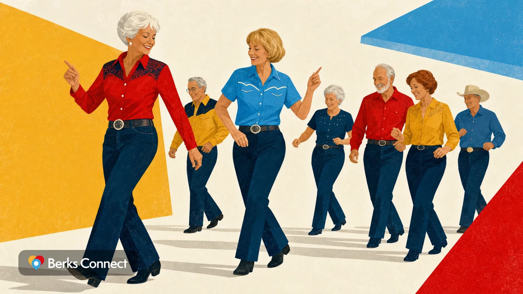 Line Dancing with Jean & Linda