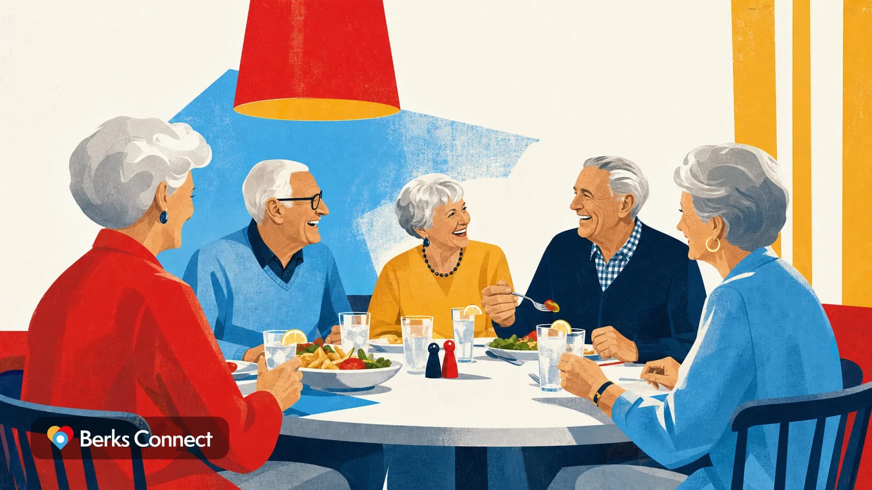 Lunch Bunch at Blue Mountain Family Restaurant