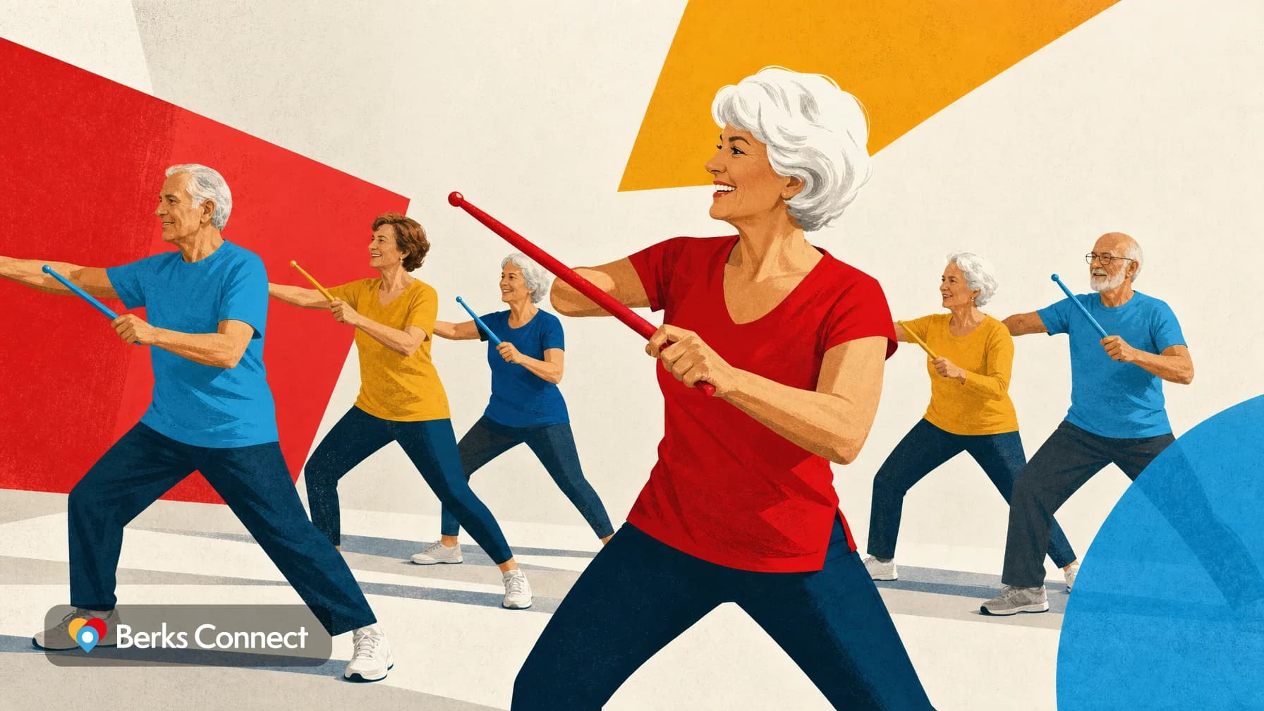 Pound Drumstick Fitness Class With Kathy Roberts