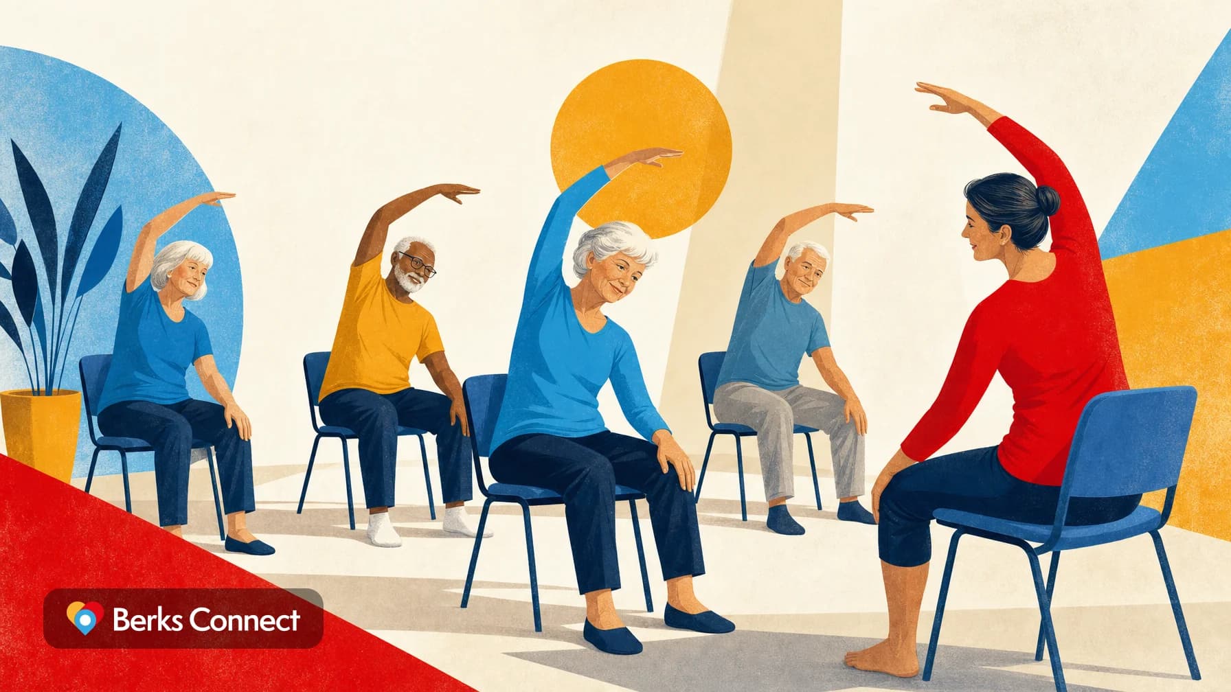 Special Chair Yoga Demo Class With Darcy McLean