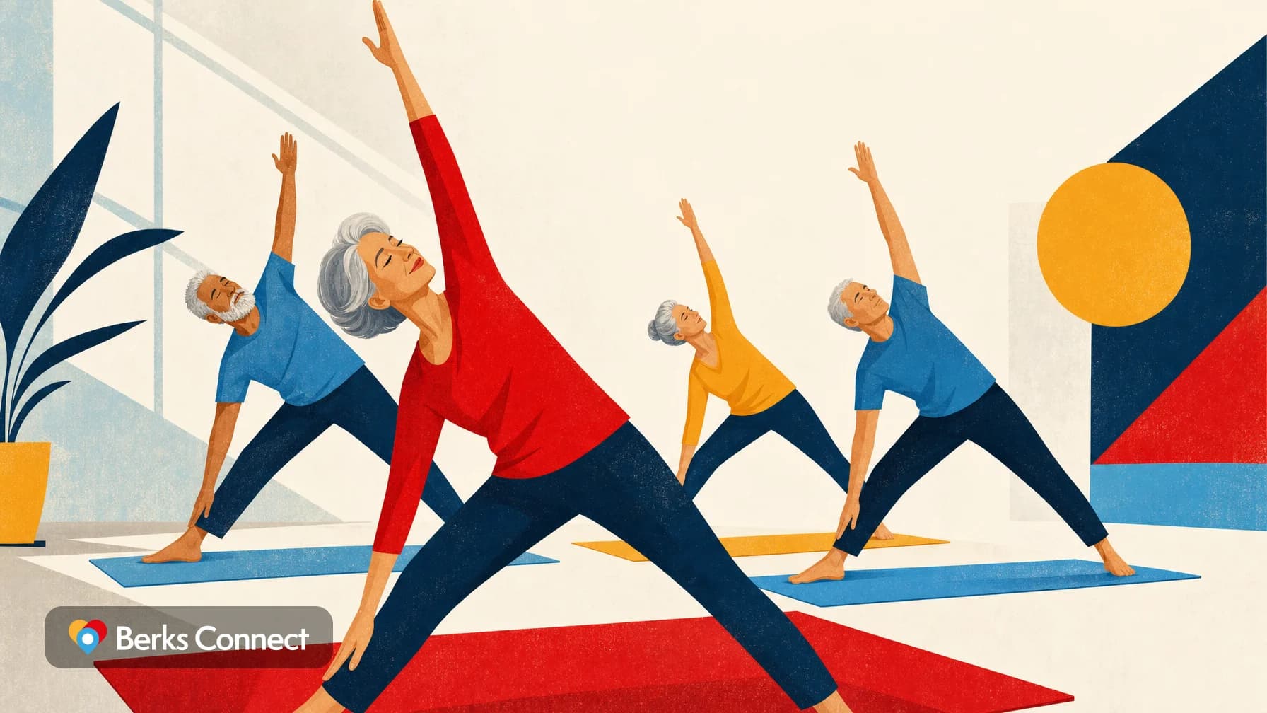 Yoga Class at Berks Encore Wernersville Center