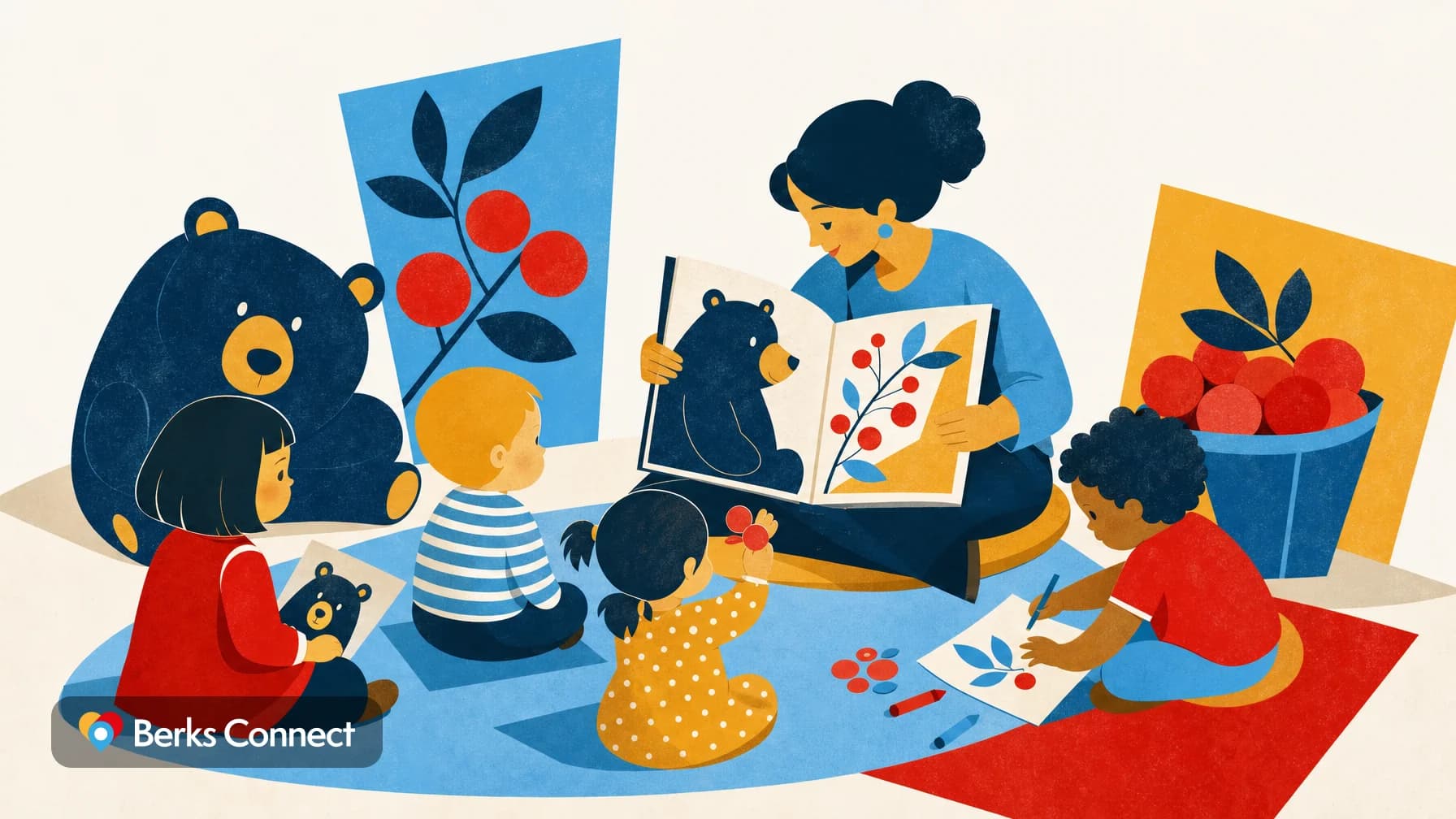 Image for Bears and Berries Story Time at Boone Area Library