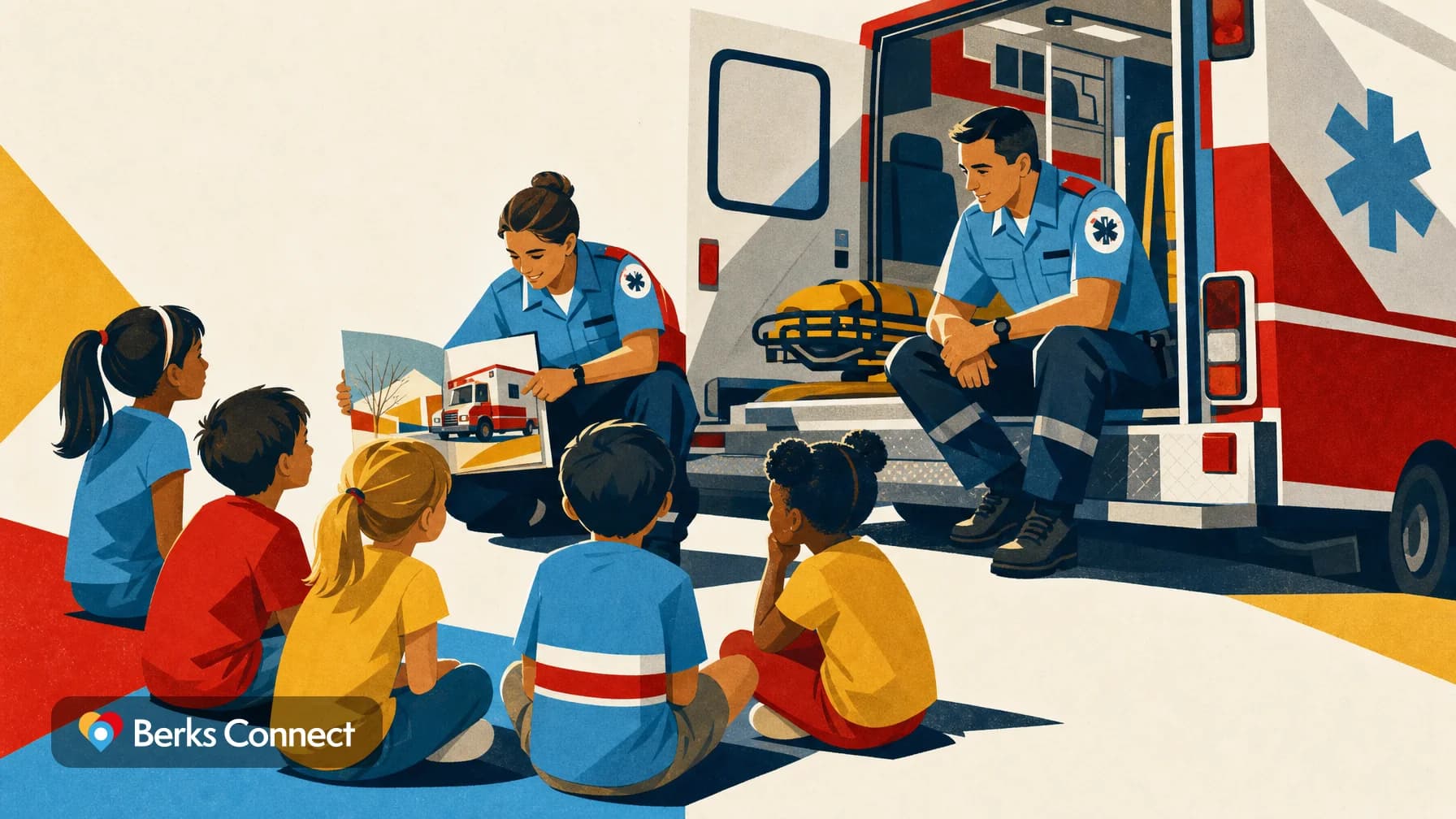 Tower Direct Ambulance Story Time at Main Bird Park