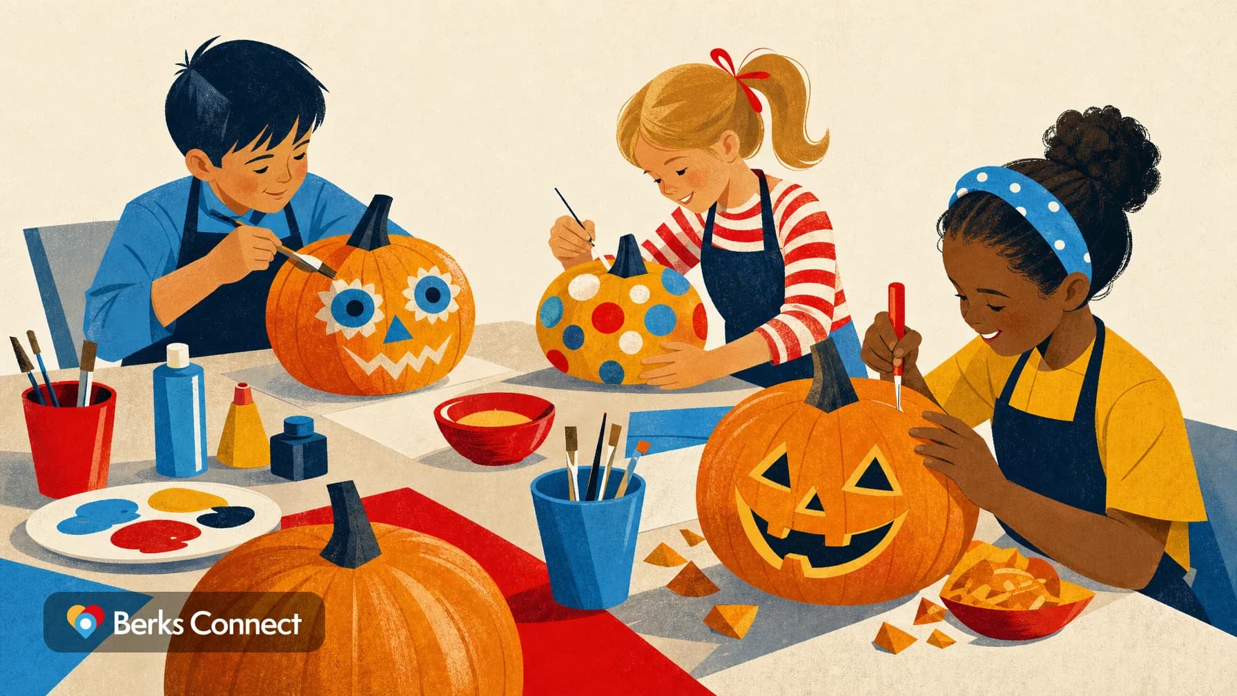 Image for Pumpkin Party: Pumpkin Decorating at Boyertown Community Library