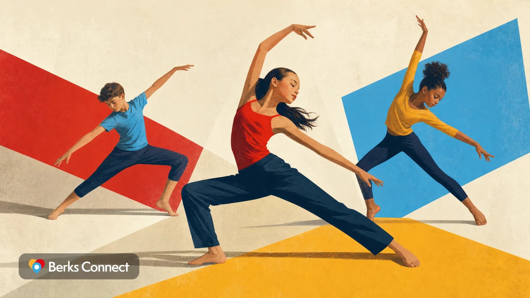 Contemporary Dance Class, Levels 2 and 3
