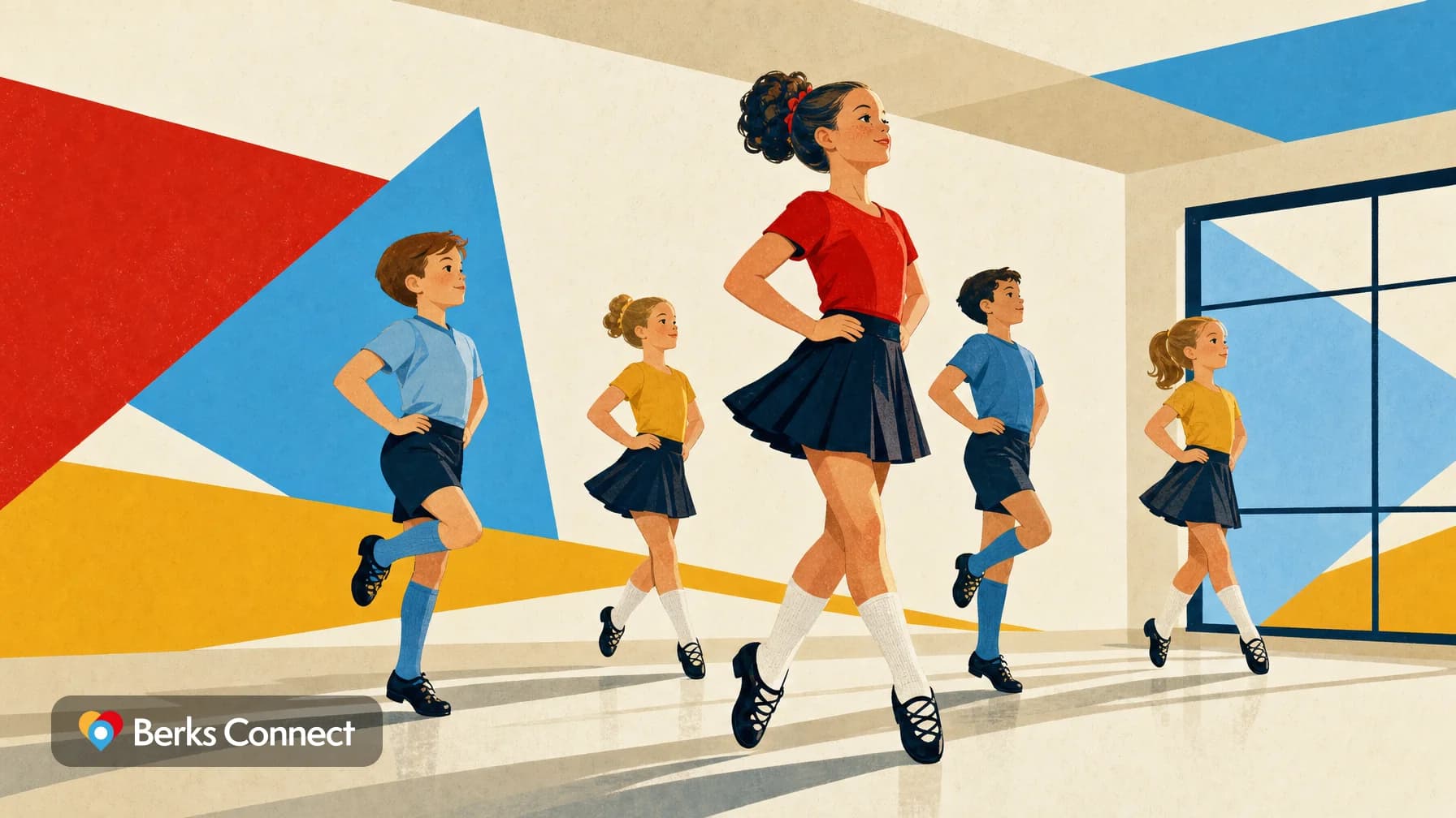 Irish Step Junior Level Dance Class