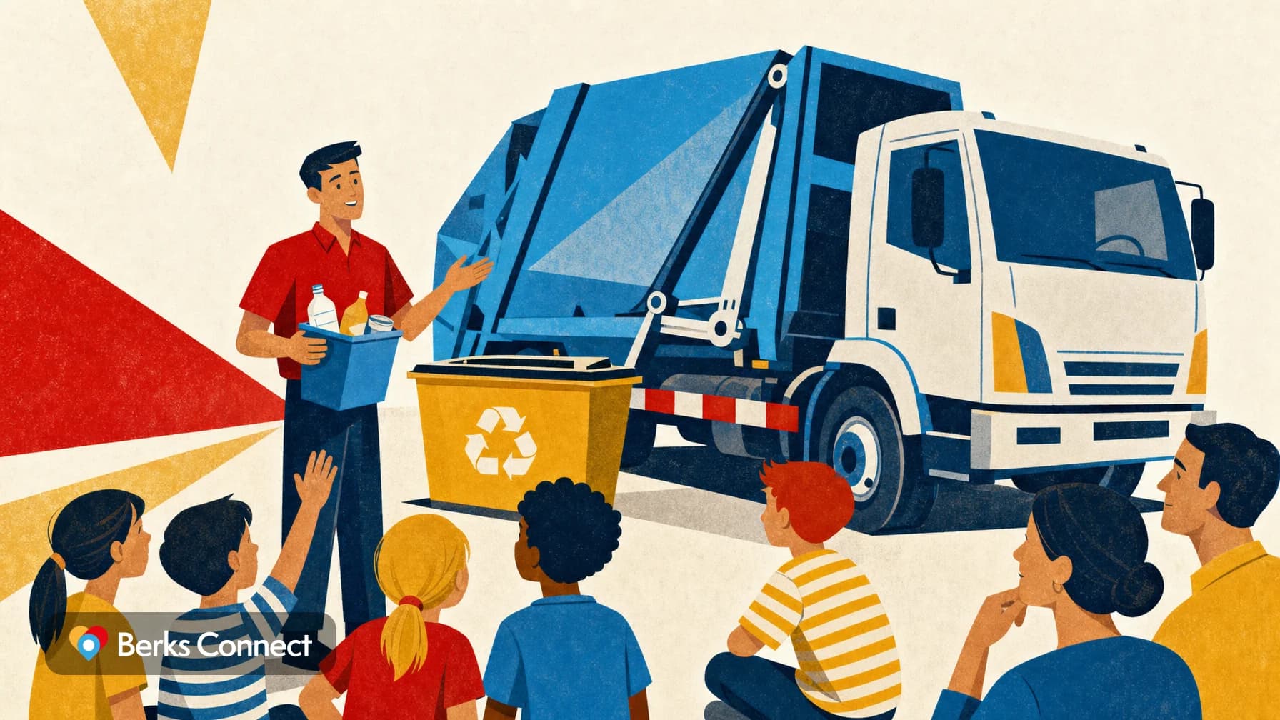 Jax Disposal Recycling Presentation and Garbage Truck Visit