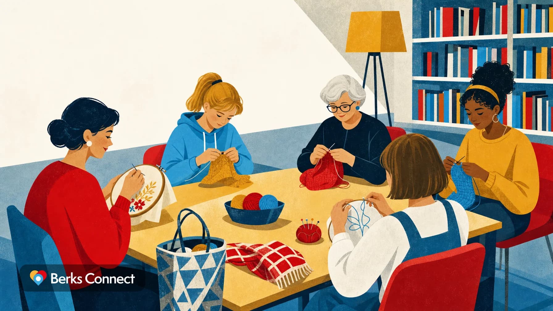 Sit and Stitch Craft Group at Hamburg Public Library