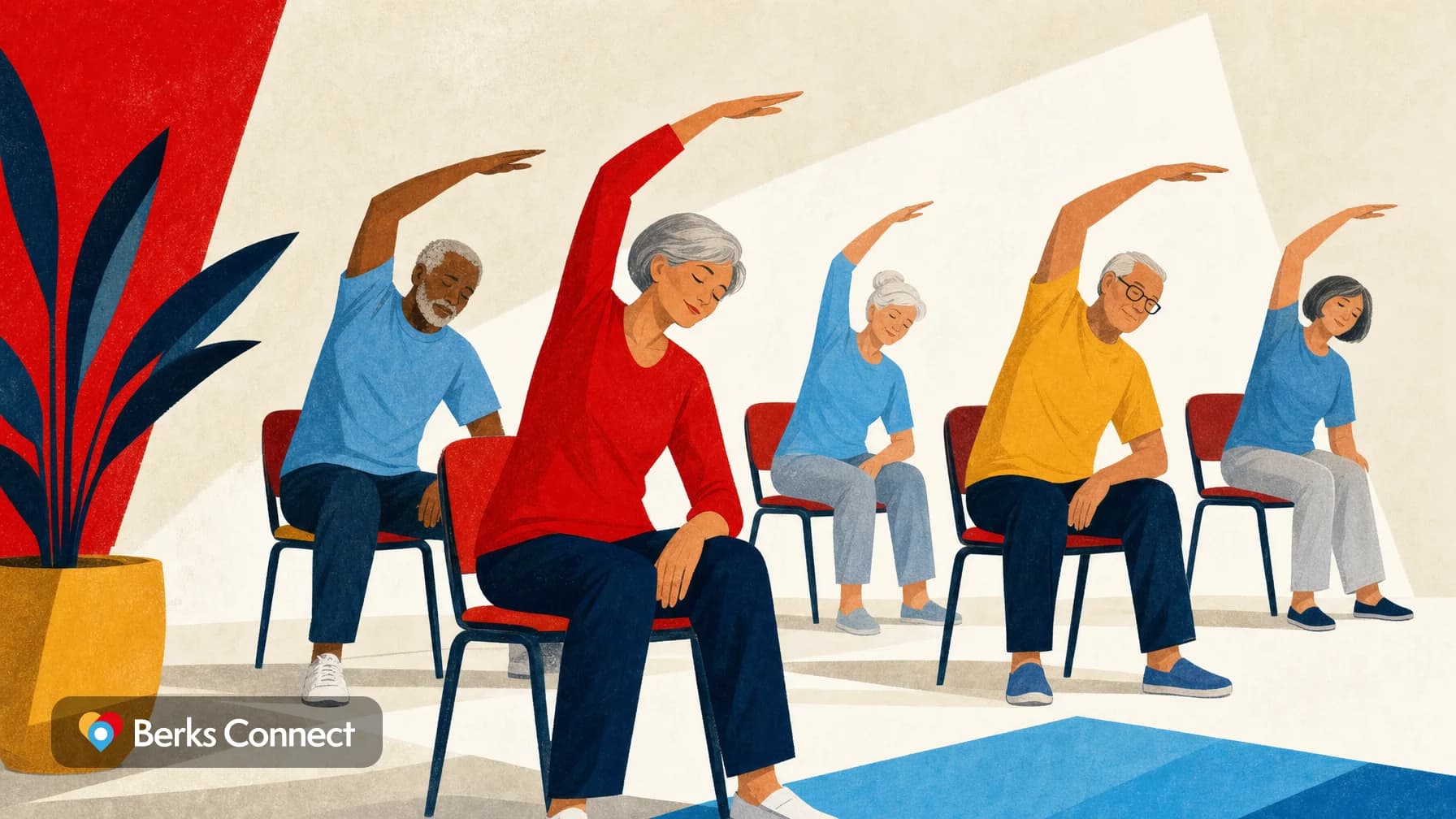 Chair Yoga Class at Kutztown Community Library