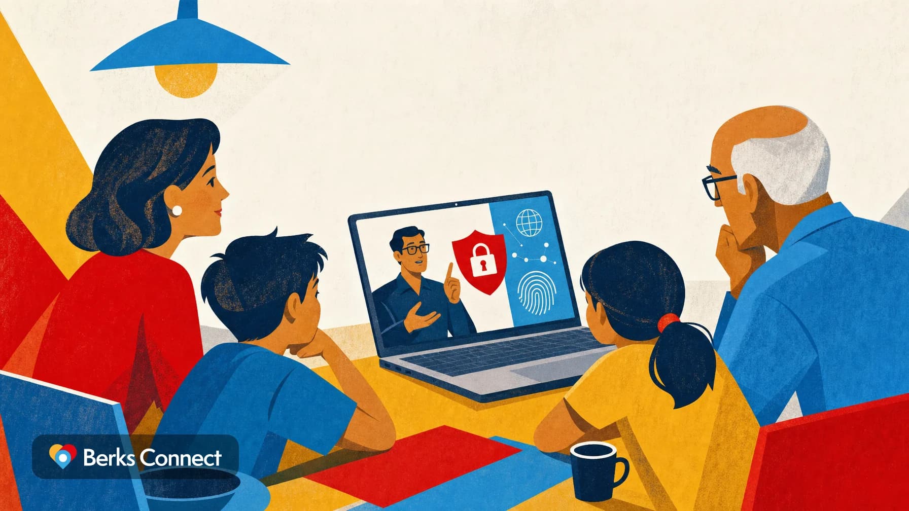 Image for Cyber Security Presentation with Member's First