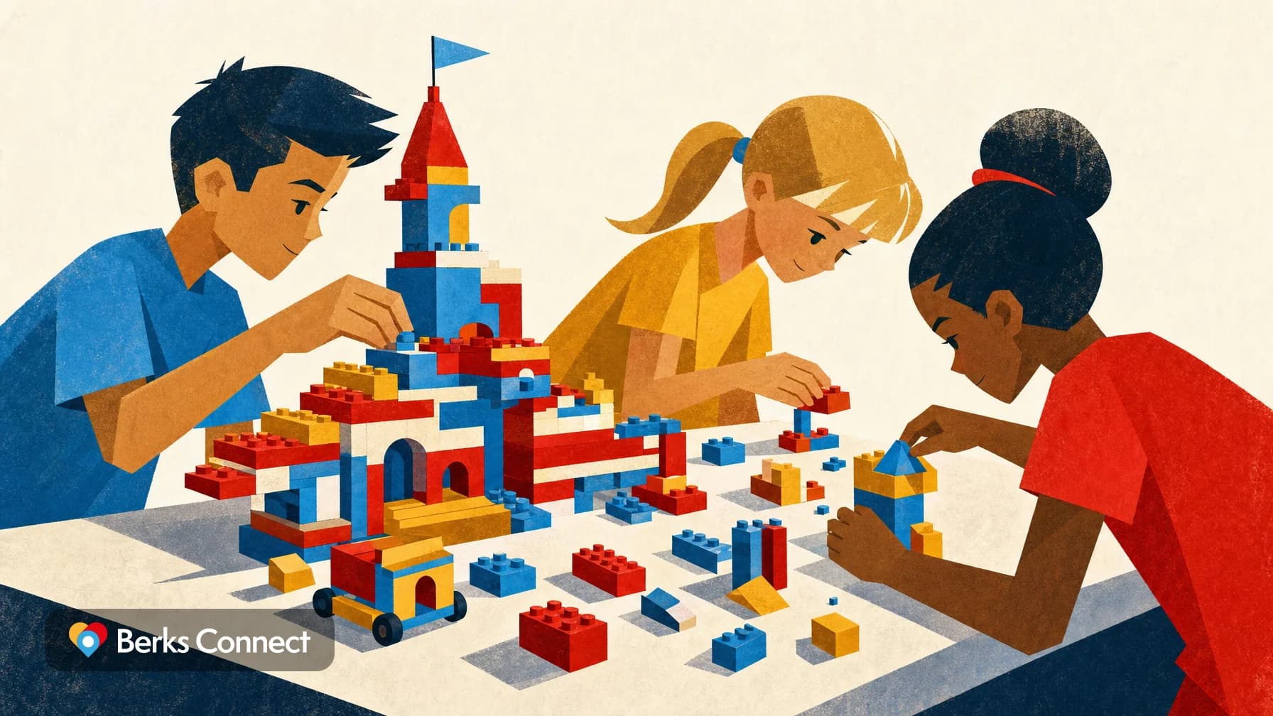 Lego Creations Building Program at Northeast Branch