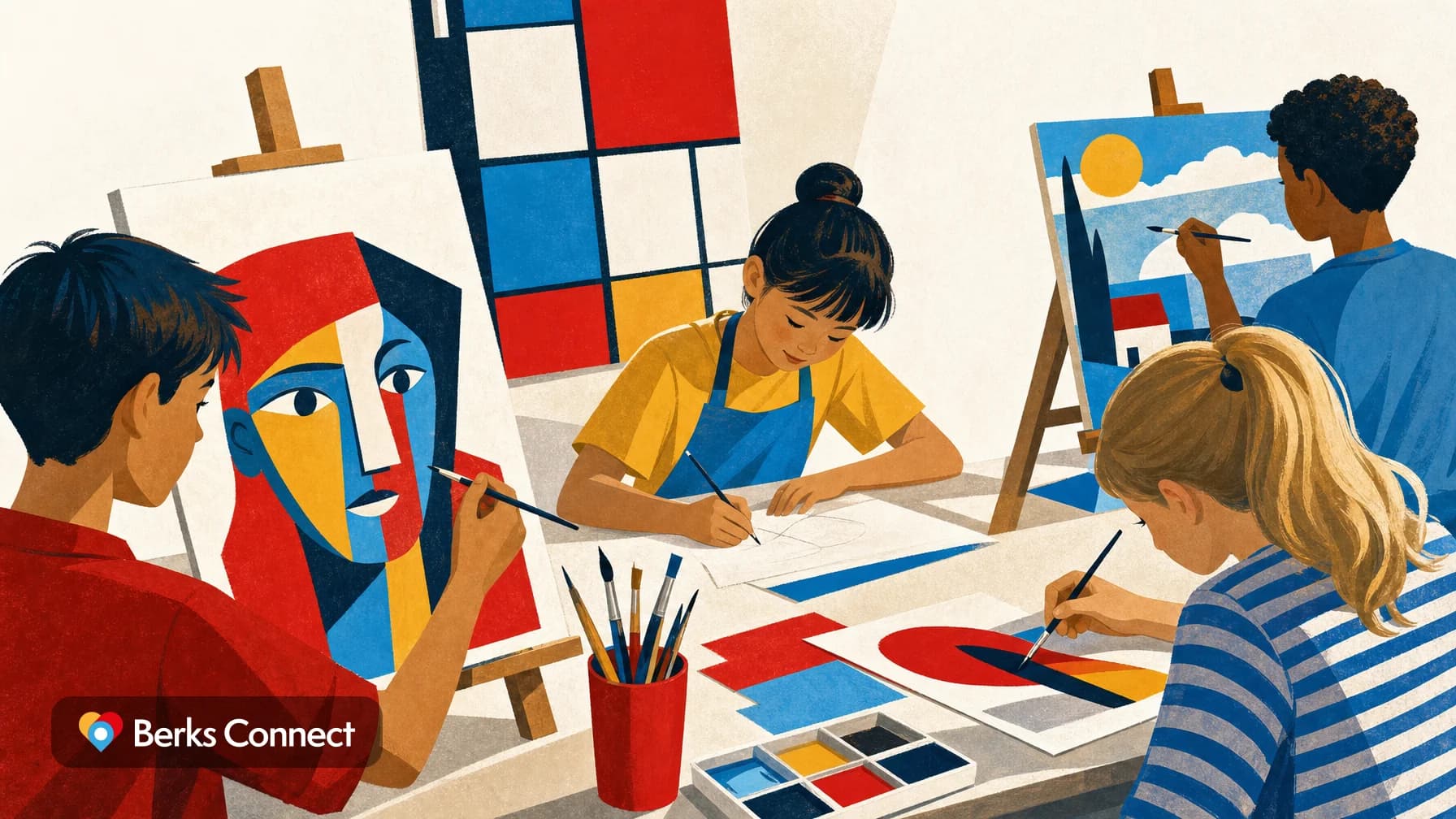 Image for Art Explorers Art Class for Ages 8 to 13