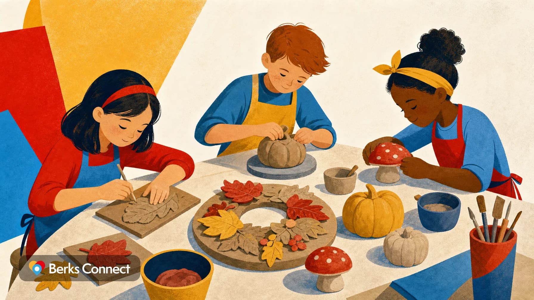 Image for Fall Inspirations: Autumn Ceramics Class for Kids