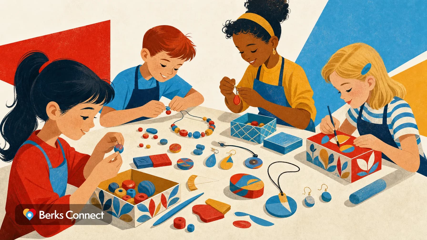 Image for Jewelry Makers Polymer Clay Class for Kids and Teens