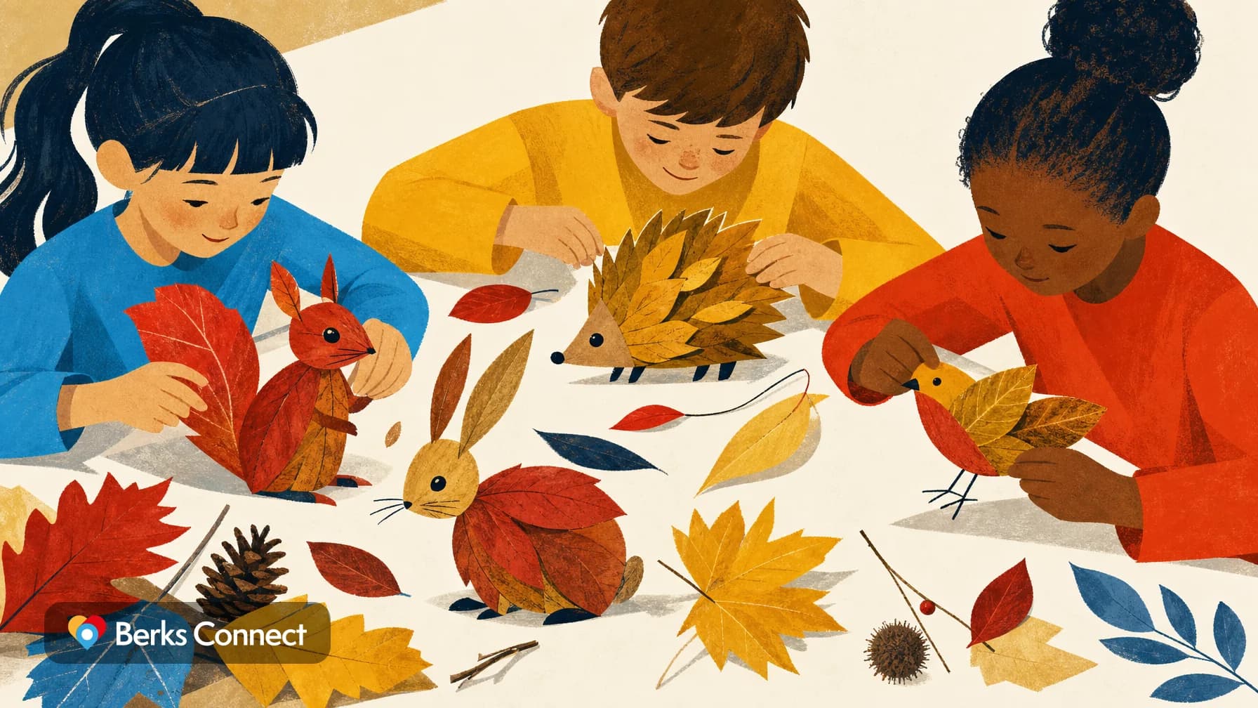 Image for Leaf Critters Nature Art Workshop for Kids