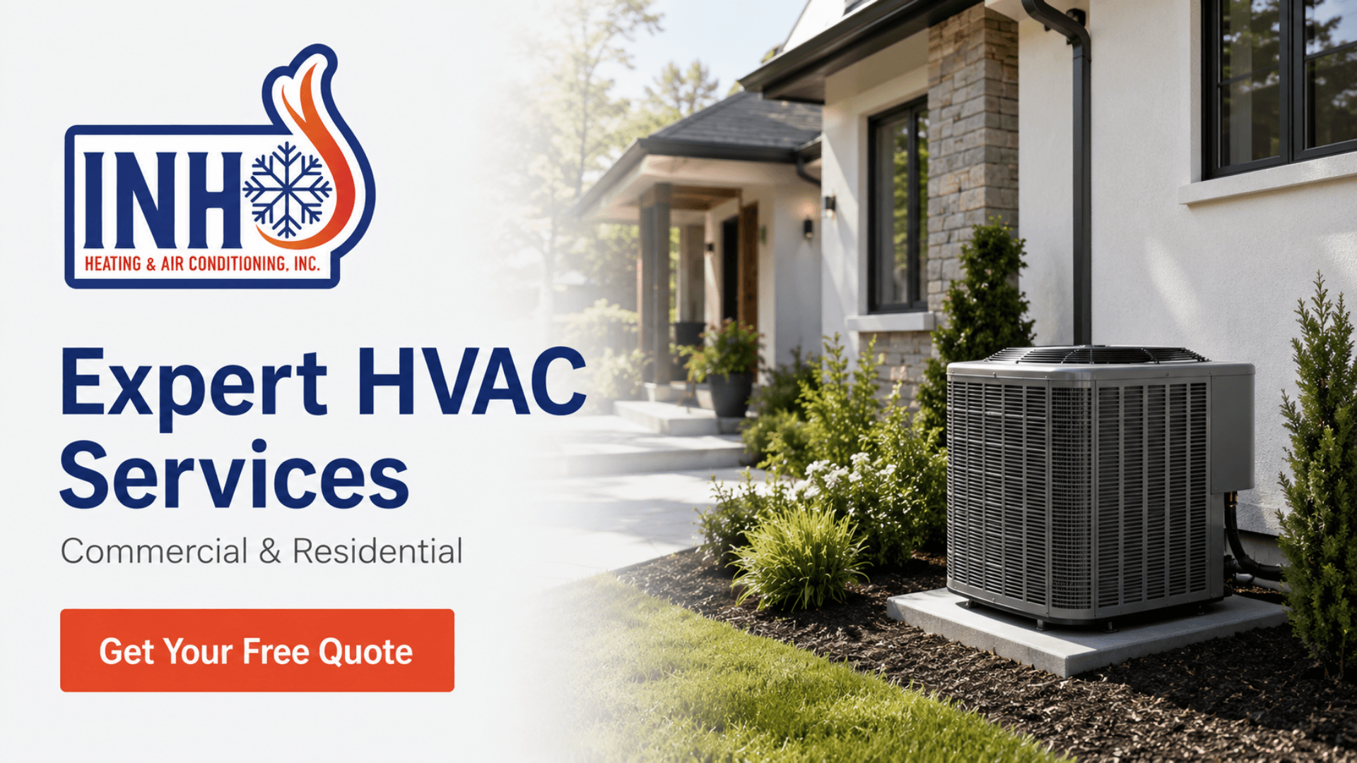 INH Heating & Air Conditioning, Inc Logo