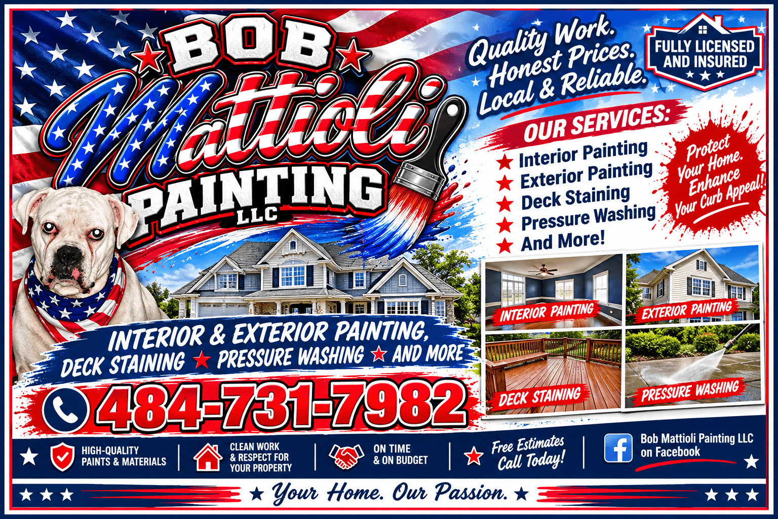Bob Mattioli Painting Logo