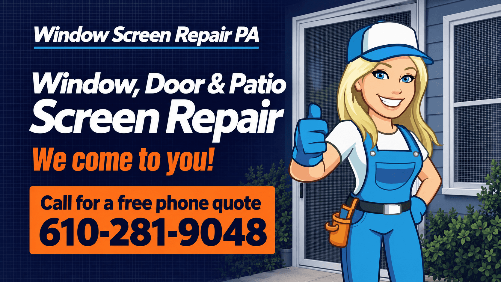 Window Screen Repair PA