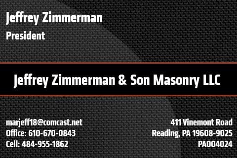 Jeffrey Zimmerman & Son Masonry LLC logo