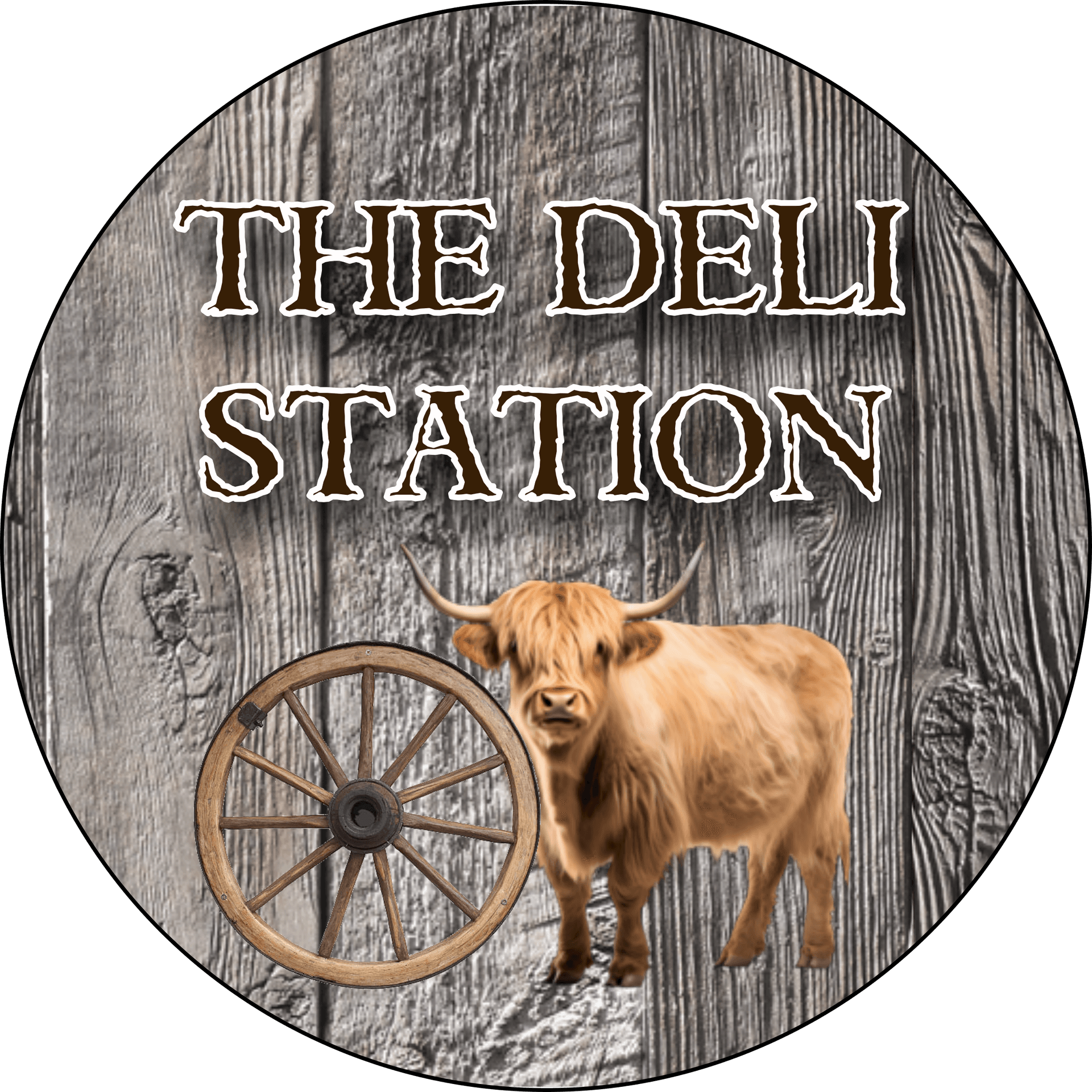 The Deli Station Logo
