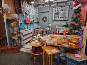 KC's Furniture Restoration, Service, and Sales Logo